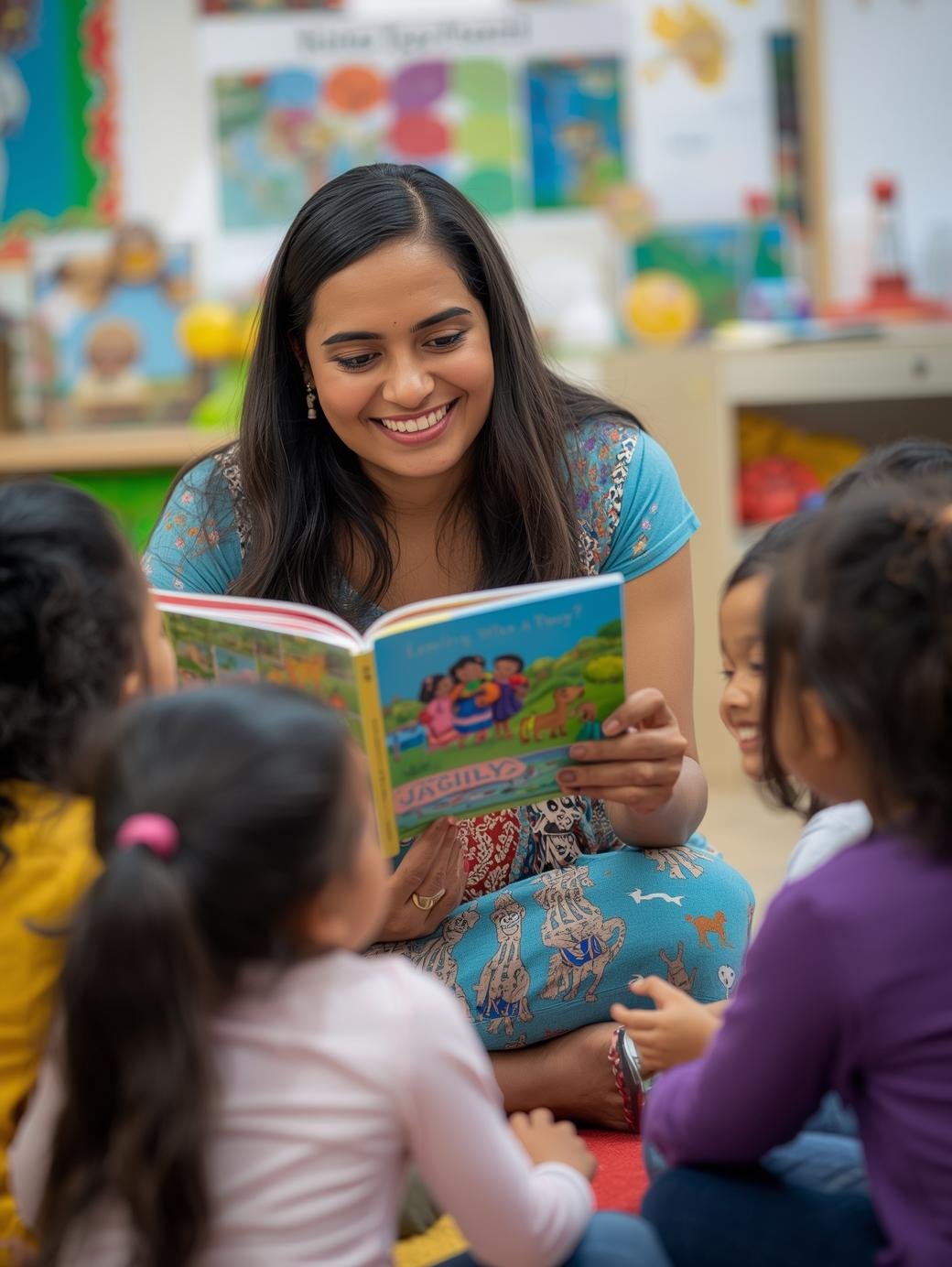 indian woman preschool teacher 1